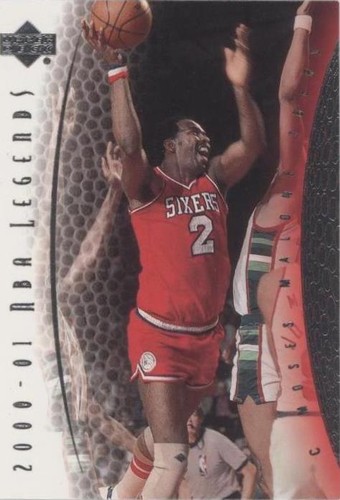2000-01 Upper Deck NBA Legends - Moses Malone #13