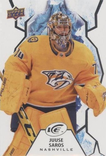 2021-22 Upper Deck Ice - Juuse Saros #74