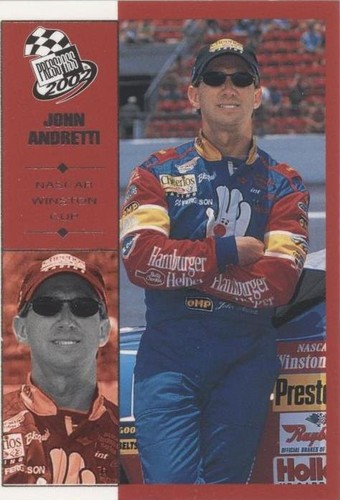 2002 Press Pass - John Andretti #1