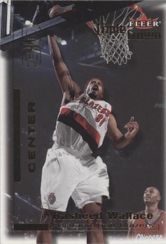 2000-01 Fleer Triple Crown - Rasheed Wallace #238