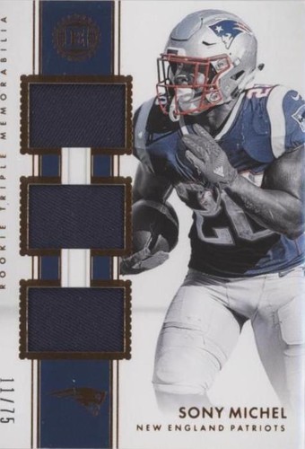 2018 Panini Encased Sony Michel #RTM-11