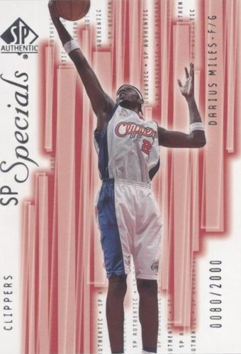 2001-02 SP Authentic - Darius Miles #148