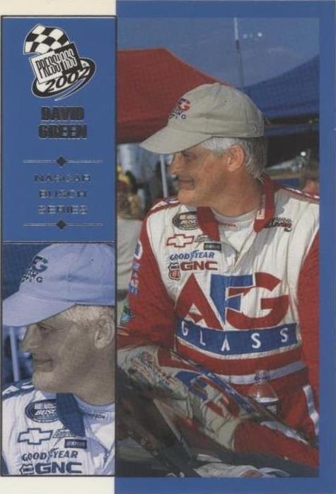 2002 Press Pass - David Green #39