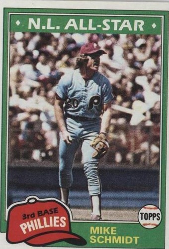 1981 Topps - Mike Schmidt #540