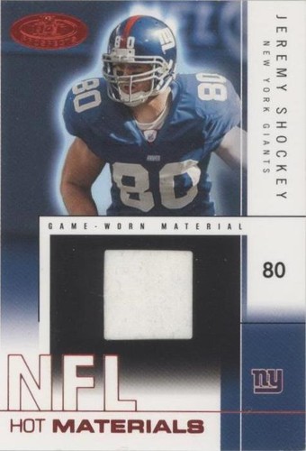 2004 Fleer Hot Prospects Jeremy Shockey #HM/JS