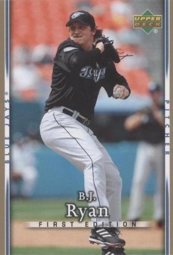 2007 Upper Deck First Edition - B.J. Ryan #166