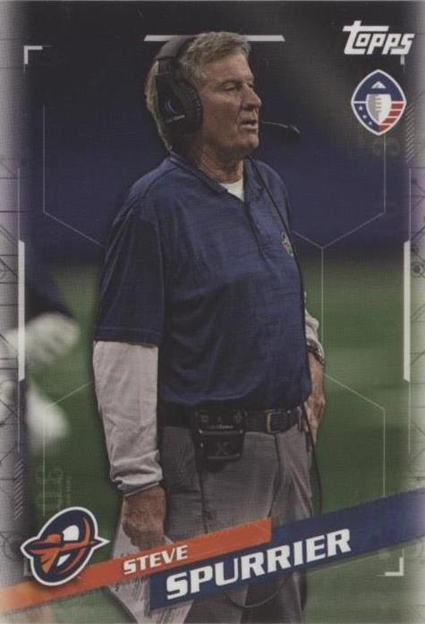 2019 Topps Alliance of American Football Steve Spurrier #161