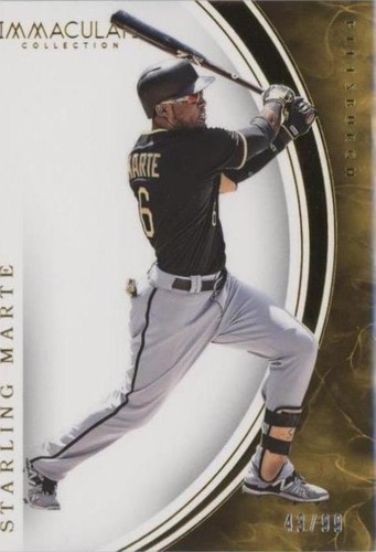 2016 Panini Immaculate Collection - Starling Marte #96