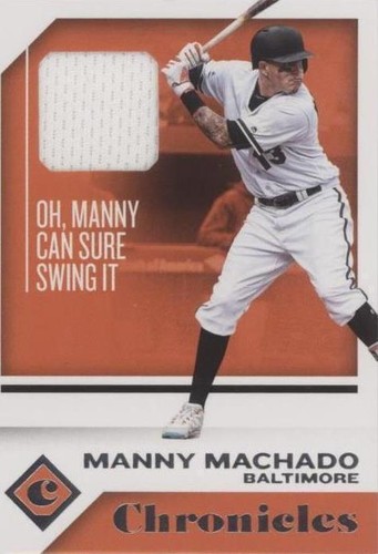 2018 Panini Chronicles - Manny Machado #CS-MM