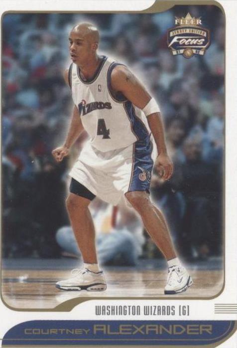 2001-02 Fleer Focus Джерси издание - Кортни Александр #59