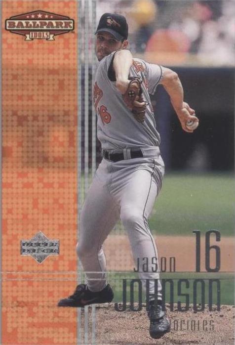 2002 Upper Deck Ballpark Idols - Jason Johnson #44