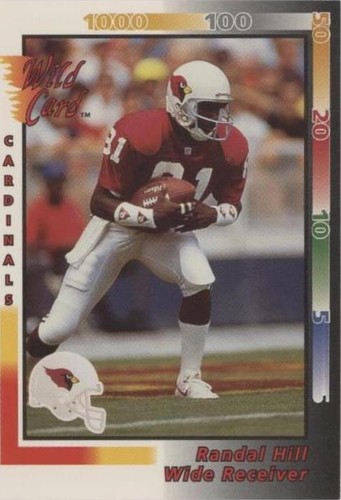 1992 Wild Card Randal Hill #11