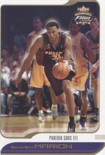 2001-02 Fleer Focus Jersey Edition - Shawn Marion #34
