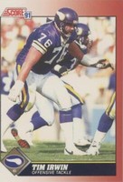 1991 Score Tim Irwin #145