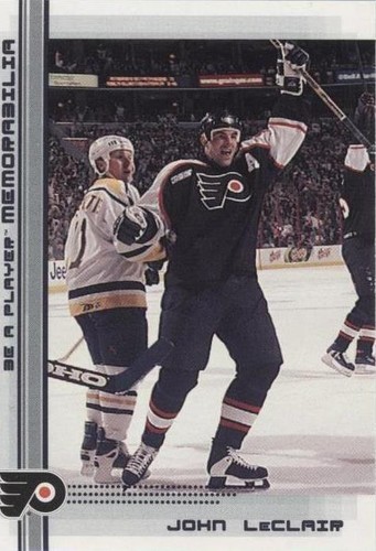 2000-01 In the Game Be A Player Memorabilia - John LeClair #111