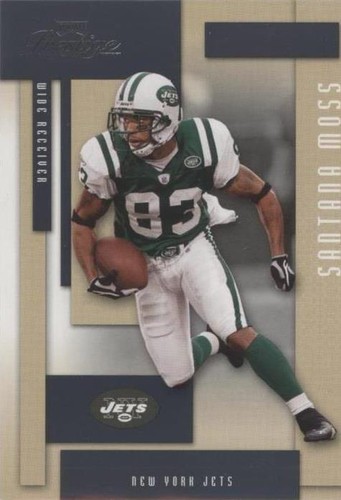 2004 Playoff Prestige Santana Moss #101