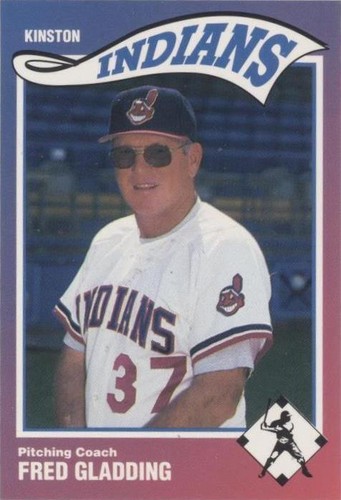 1990 Sportsprint Kinston Indians - Fred Gladding #27