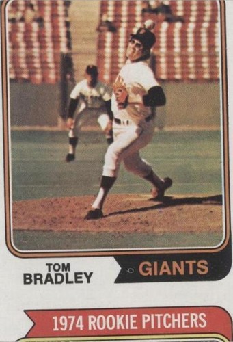 1974 Topps - Tom Bradley #455