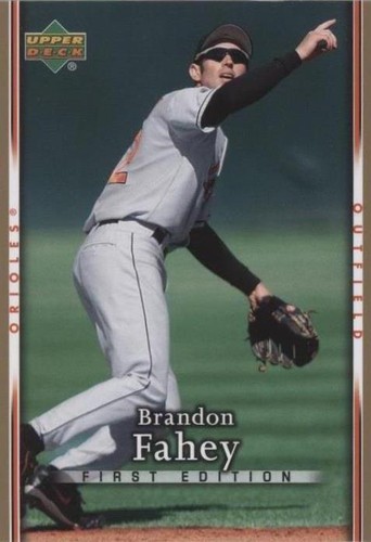 2007 Upper Deck First Edition - Brandon Fahey #52