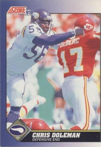 1991 Score Chris Doleman #56