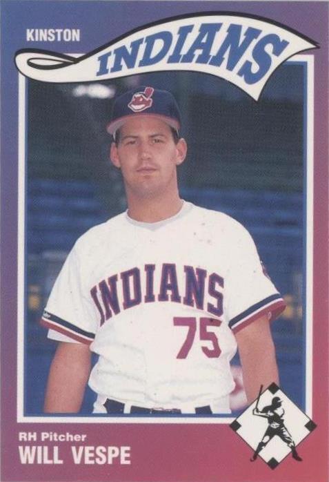 1990 Sportsprint Kinston Indians - Will Vespe #15