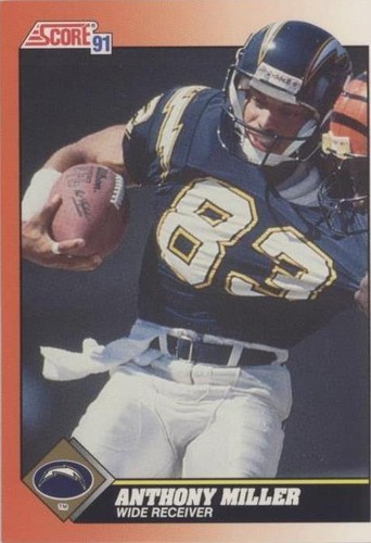 1991 Score Anthony Miller #370
