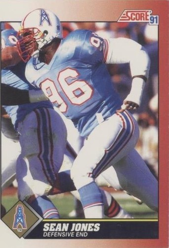 1991 Score Sean Jones #196
