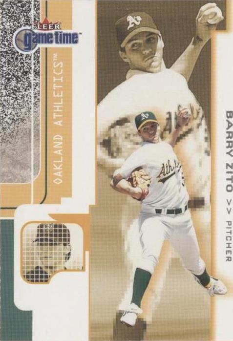2001 Fleer Game Time - Barry Zito #56