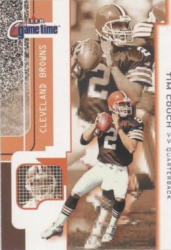 2001 Fleer Game Time Tim Couch #39