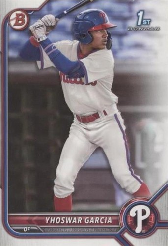 2022 Bowman - Yhoswar Garcia #BP-90