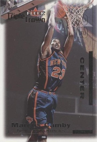 2000-01 Fleer Triple Crown - Marcus Camby #175
