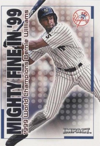2000 Fleer Impact - Bernie Williams #25 MF