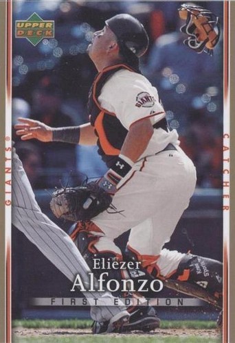 2007 Upper Deck First Edition - Eliezer Alfonzo #279