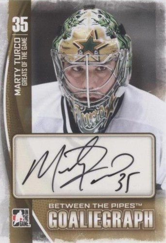 2013-14 In the Game Between the Pipes - Marty Turco #A-MT