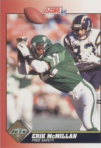 1991 Score Erik McMillan #150