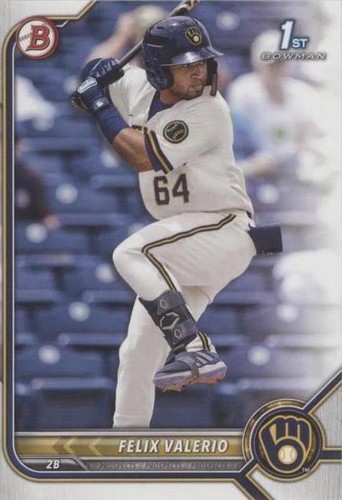 2022 Bowman - Felix Valerio #BP-128