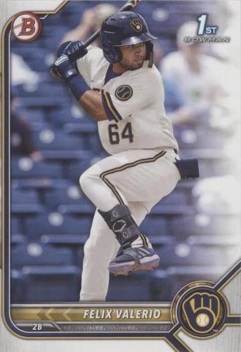 2022 Bowman - Felix Valerio #BP-128