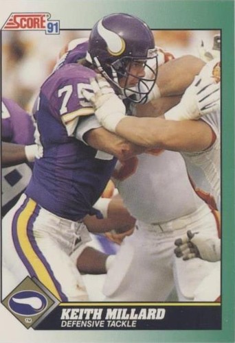 1991 Score Keith Millard #295