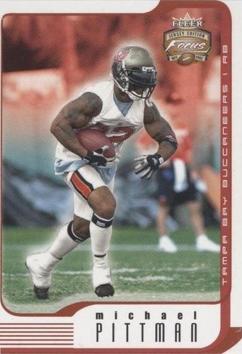 2002 Fleer Focus Jersey Edition Michael Pittman #4