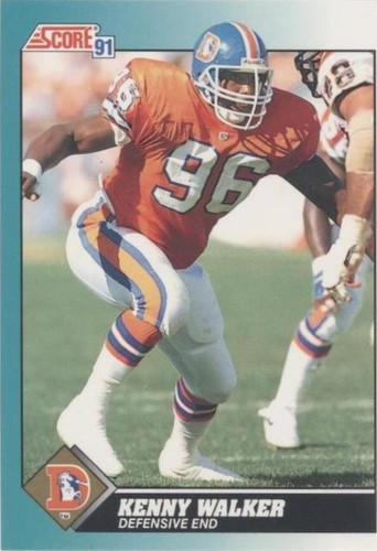 1991 Score Rookie & Traded Kenny Walker #69T