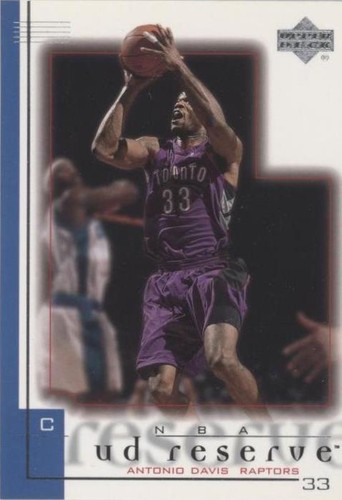 2000-01 Upper Deck Reserve - Antonio Davis #81