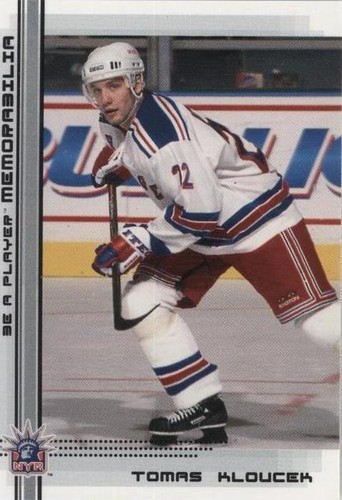 2000-01 In the Game Be A Player Memorabilia - Tomas Kloucek #519