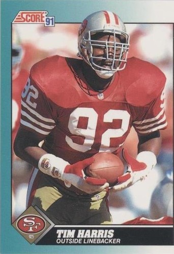 1991 Score Rookie & Traded Tim Harris #50T