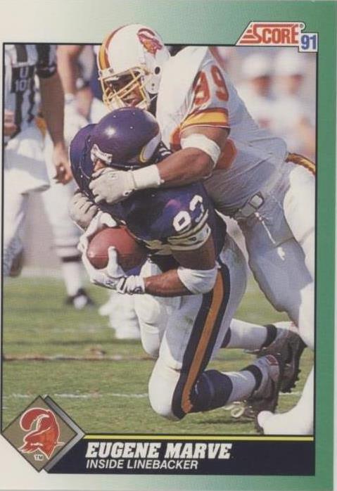 1991 Score Eugene Marve #227