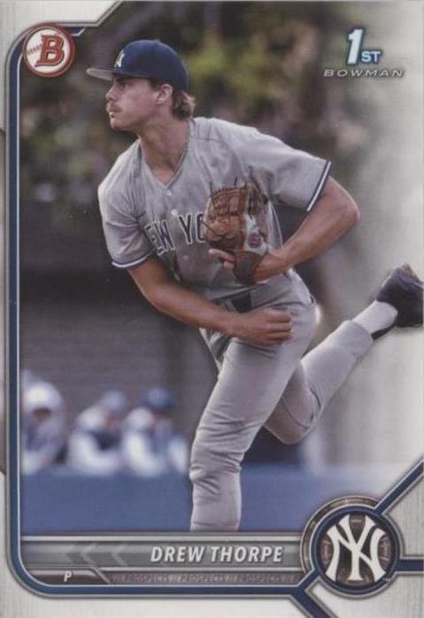 2022 Bowman Draft - Drew Thorpe #BD-25