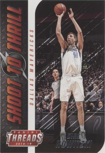 2018-19 Panini Threads - Dirk Nowitzki #7