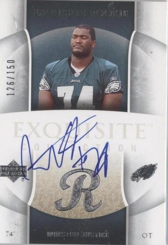 2006 Upper Deck Exquisite Collection Winston Justice #102