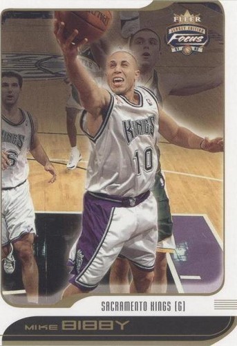 2001-02 Fleer Focus Jersey Edition - Mike Bibby #44