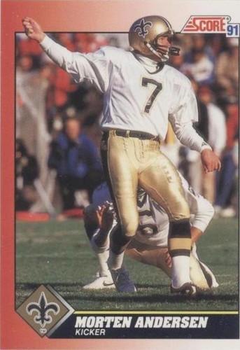 1991 Score Morten Andersen #166