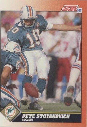 1991 Score Pete Stoyanovich #372